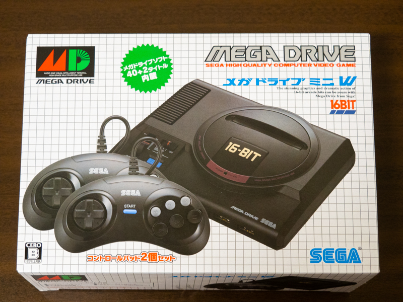 SEGA】メガドライブミニWが届いたので開封レビュー - 〜ライフblog