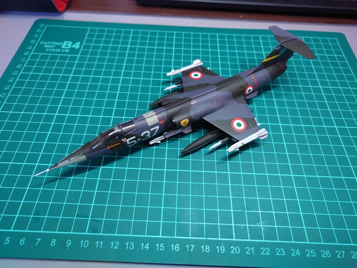 ハセガワ 1/72 F-104S スターファイター イタリア空軍 - 田舎おやじの
