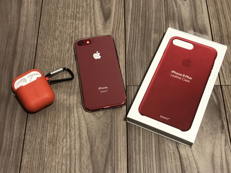 レビュー】今年の赤いiPhoneはベゼルが黒！iPhone 8 (PRODUCT)REDが
