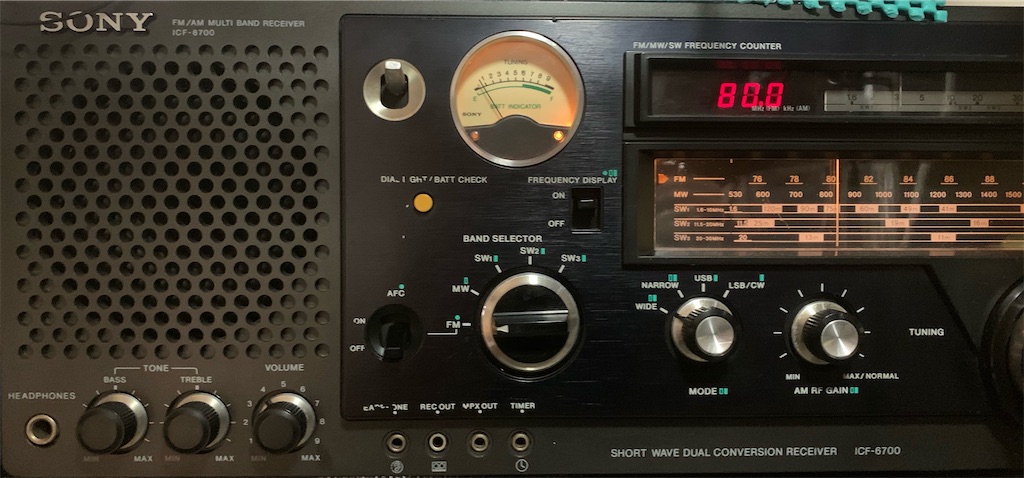 SONY ICF-6700 - サス吉の趣味の時間