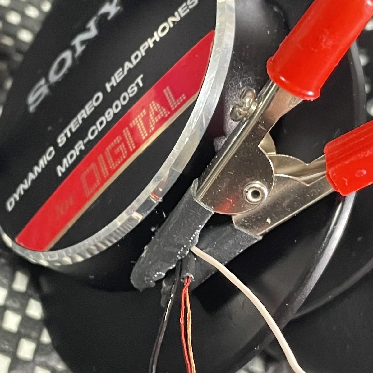 SONY『MDR-CD900ST』を着脱式リケーブル仕様にしたい！ - Sat03 Labs