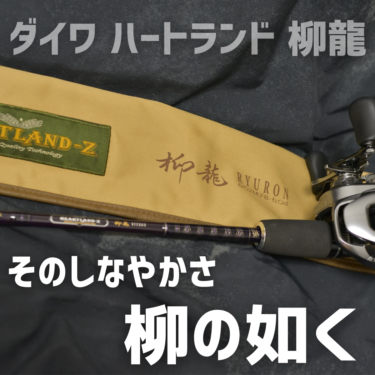ダイワ ハートランドZ ベイト柳龍 6102MLFB-ti04 インプレ - 釣りと