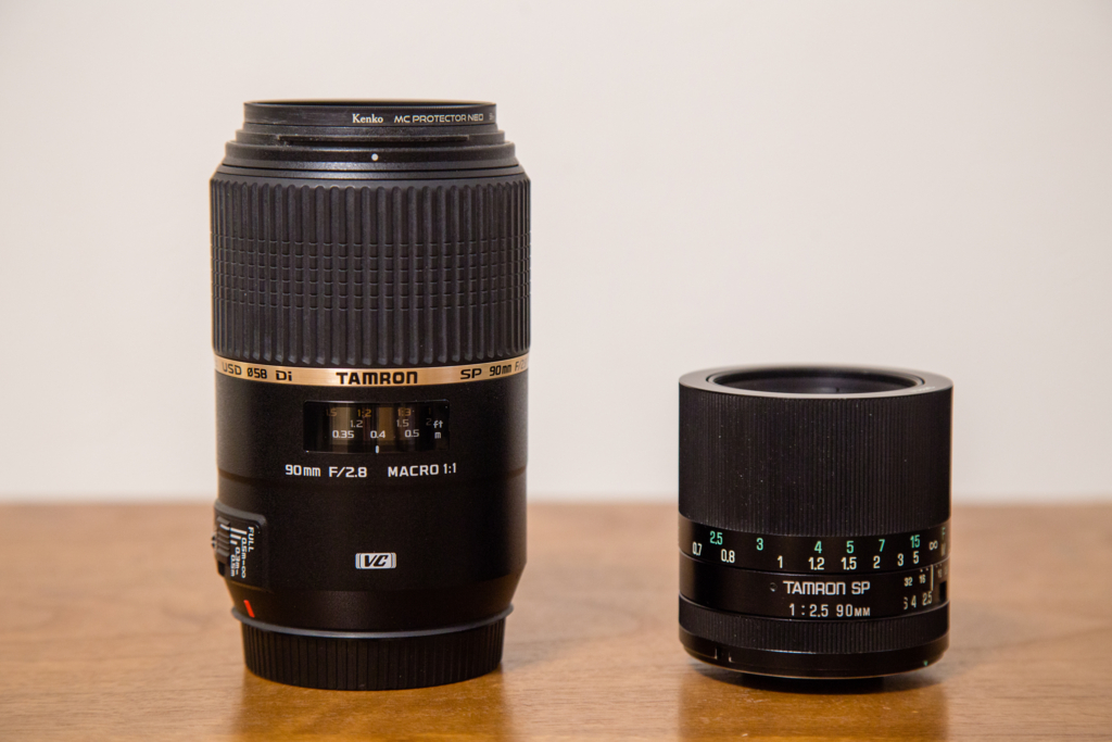 新旧タムキュー TAMRON SP 90mm - 38-84