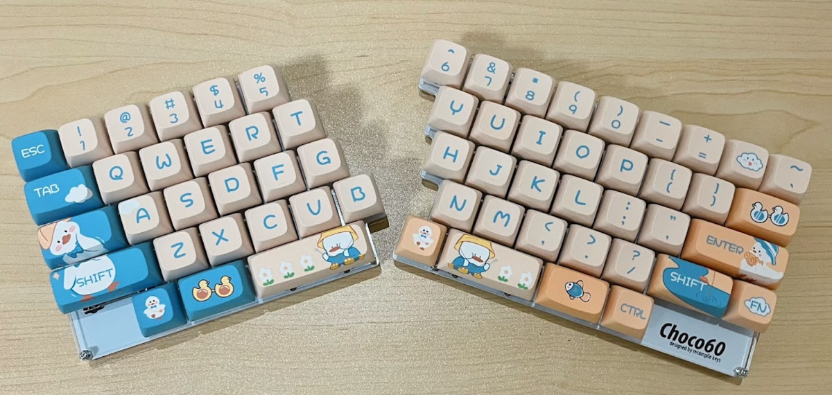 初めての分割キーボード『Choco60 rev.2』を作った - 坂の上のさかもと