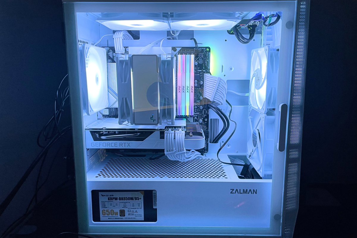 自作PC】白いゲーミングPCを16万円台で組む！RTX3060TiとCorei5 13400F