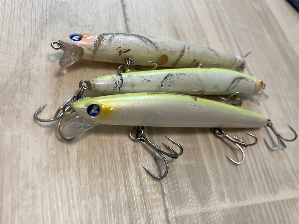 ブローウィン125F slim インプレ】 ブルーブルー シーバスルアー