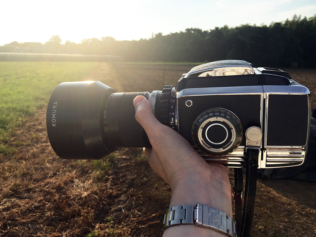 ブロニカS2とKOMURA 200mm f3.5を持って海上自衛隊下総航空基地へ