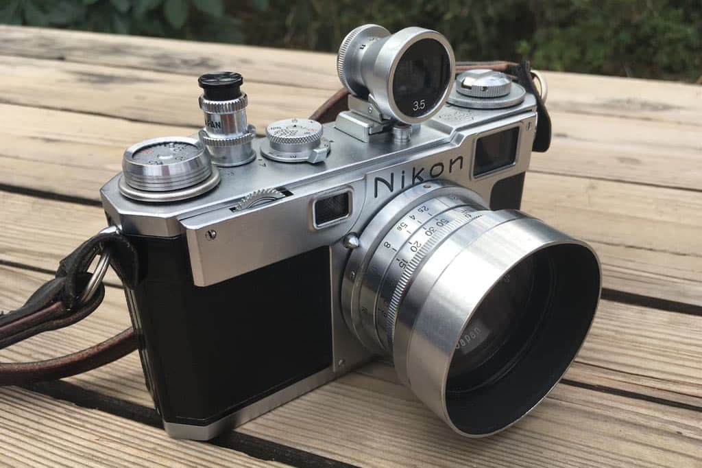 NIKON S3オリンピックとW-Nikkor 3.5cm f1.8で千葉ポートタワーを撮っ