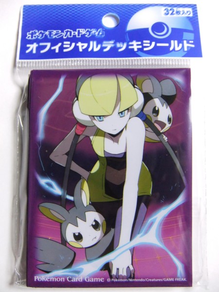 ポケモンカードゲーム オフィシャルデッキシールド カミツレ