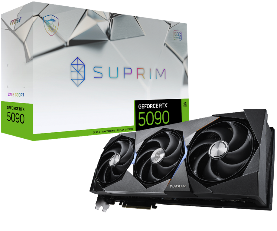 MSI、GeForce RTX 5090搭載グラフィックスカード5製品発表！最新GPU