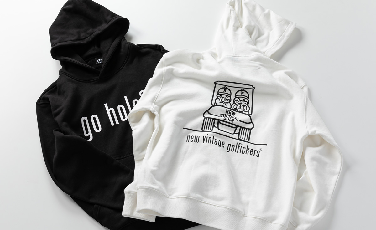 BRUDERで買える】Golfickersとコラボしたヴィンテージ感漂うフーディー