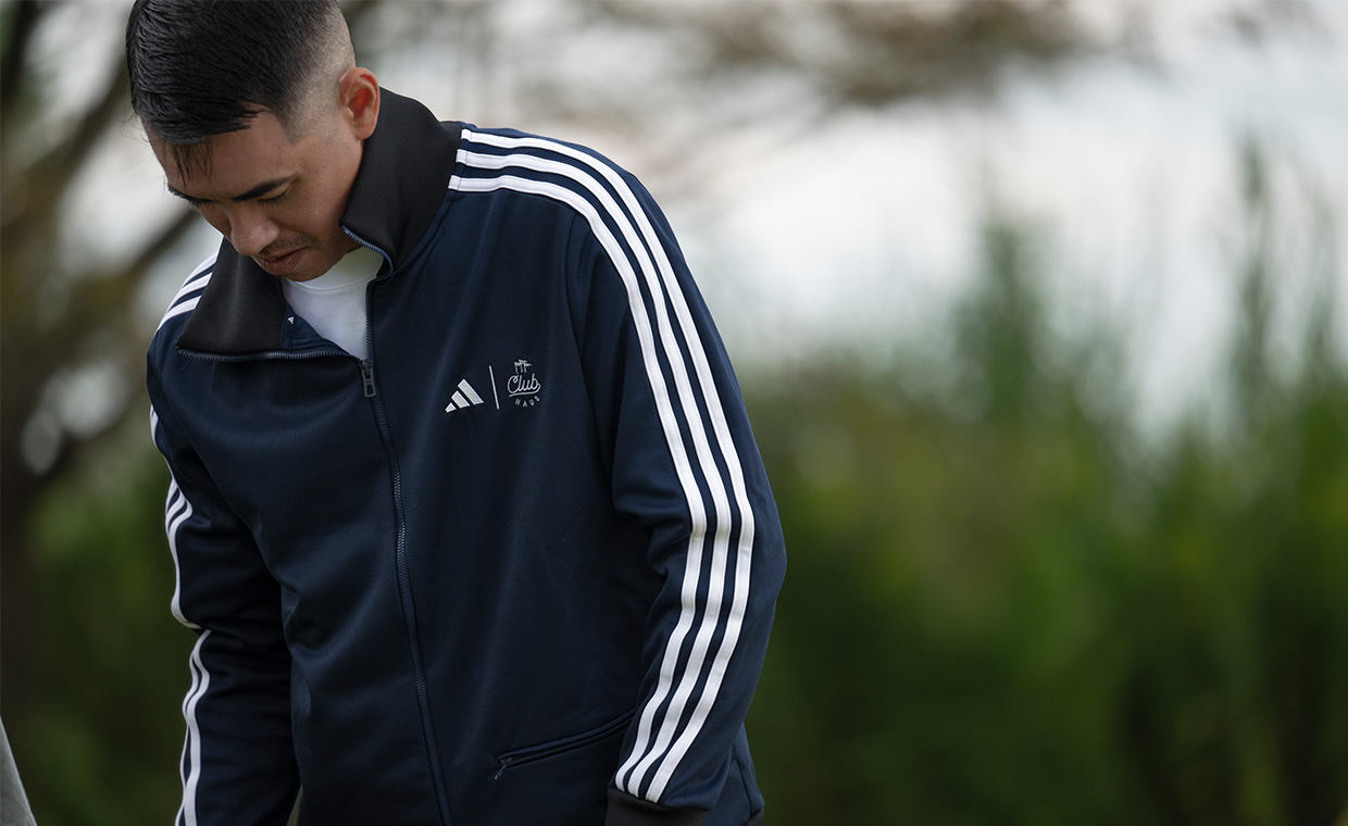 80年代ジャージに現代のエッセンス 「adidas」と「CLUBHAUS」がコラボ