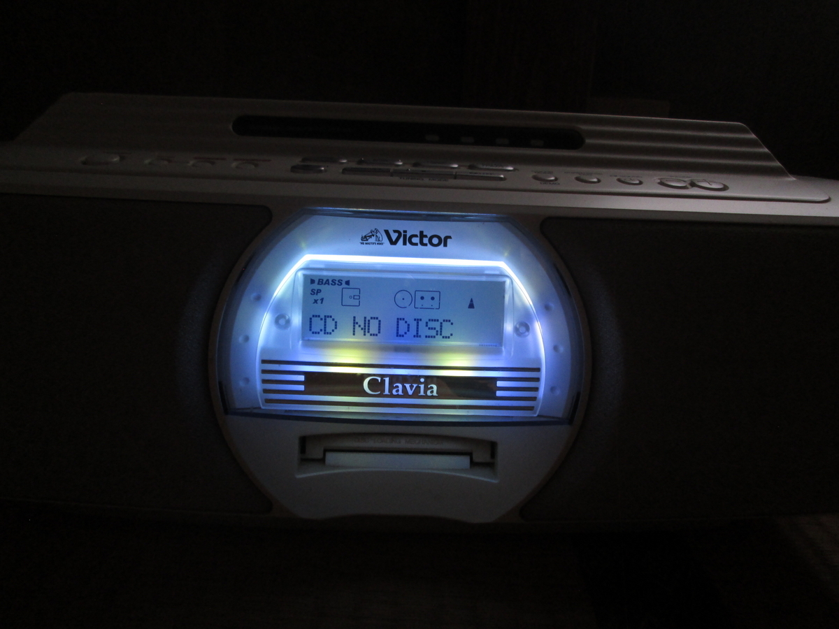 ビクター Clavia RC-G1MD 動作確認 - 中学生の「超」気まぐれイラスト