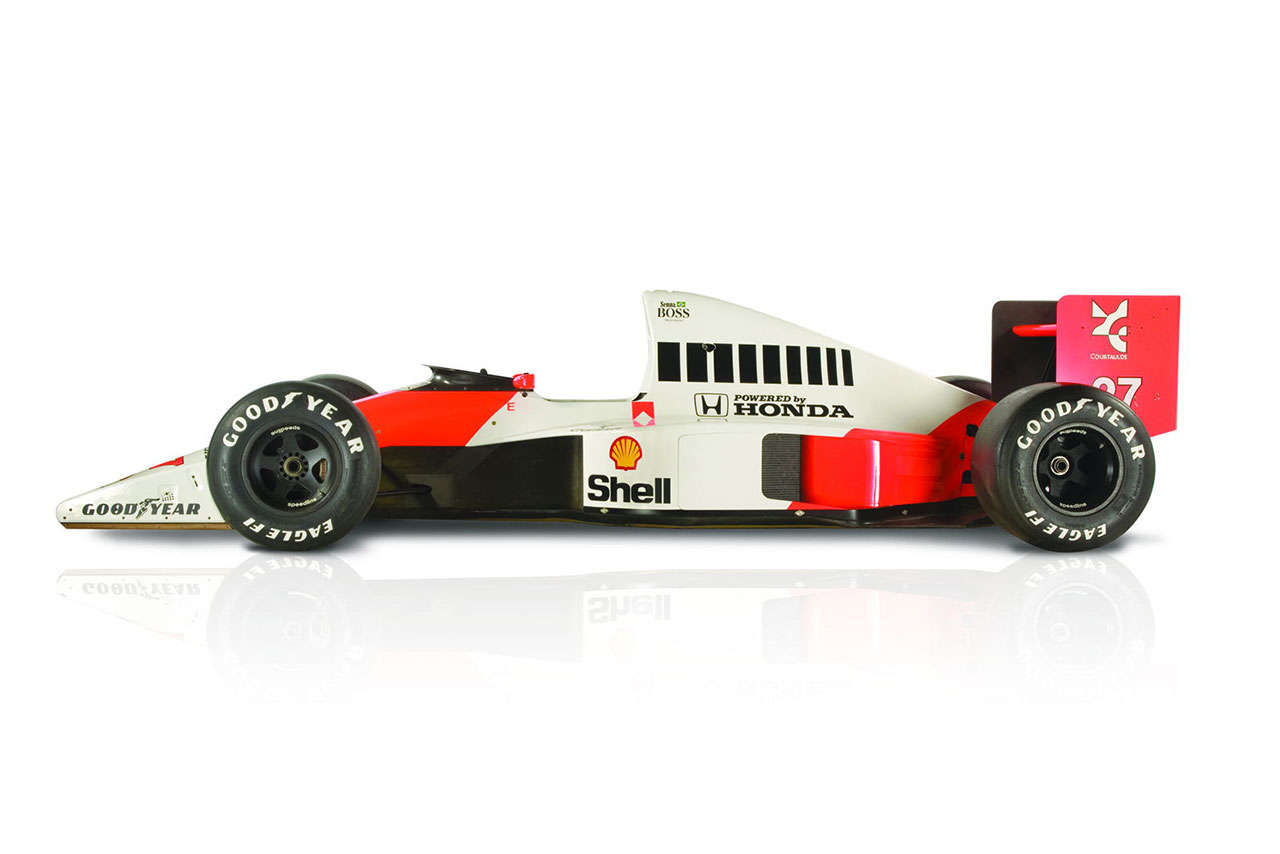 中古】カード F1 マクラーレン ホンダ 1 アイルトン・セナ 1/18