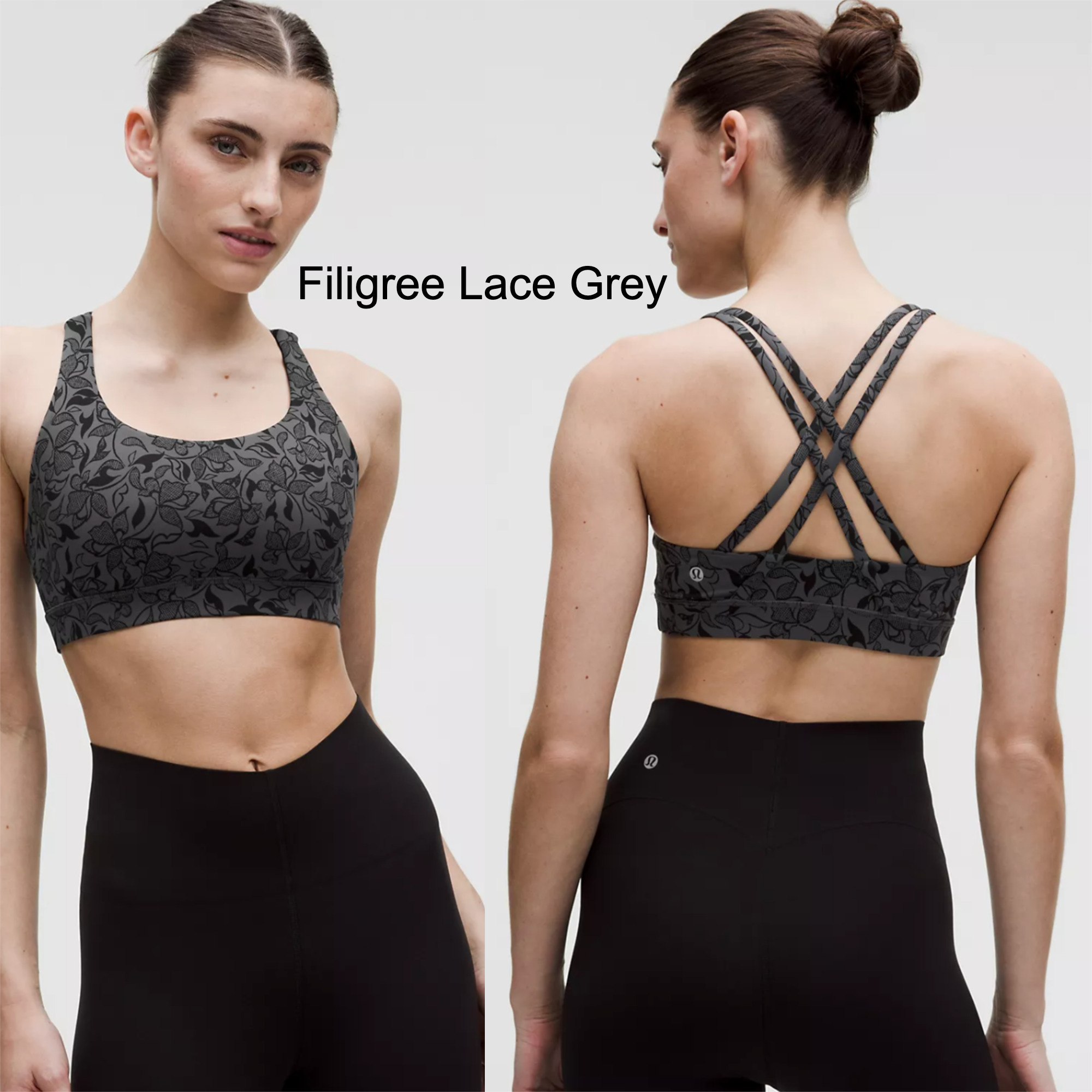 ルルレモン☆背中見せ綺麗♪人気 Energy Bra 選べる ブラトップ