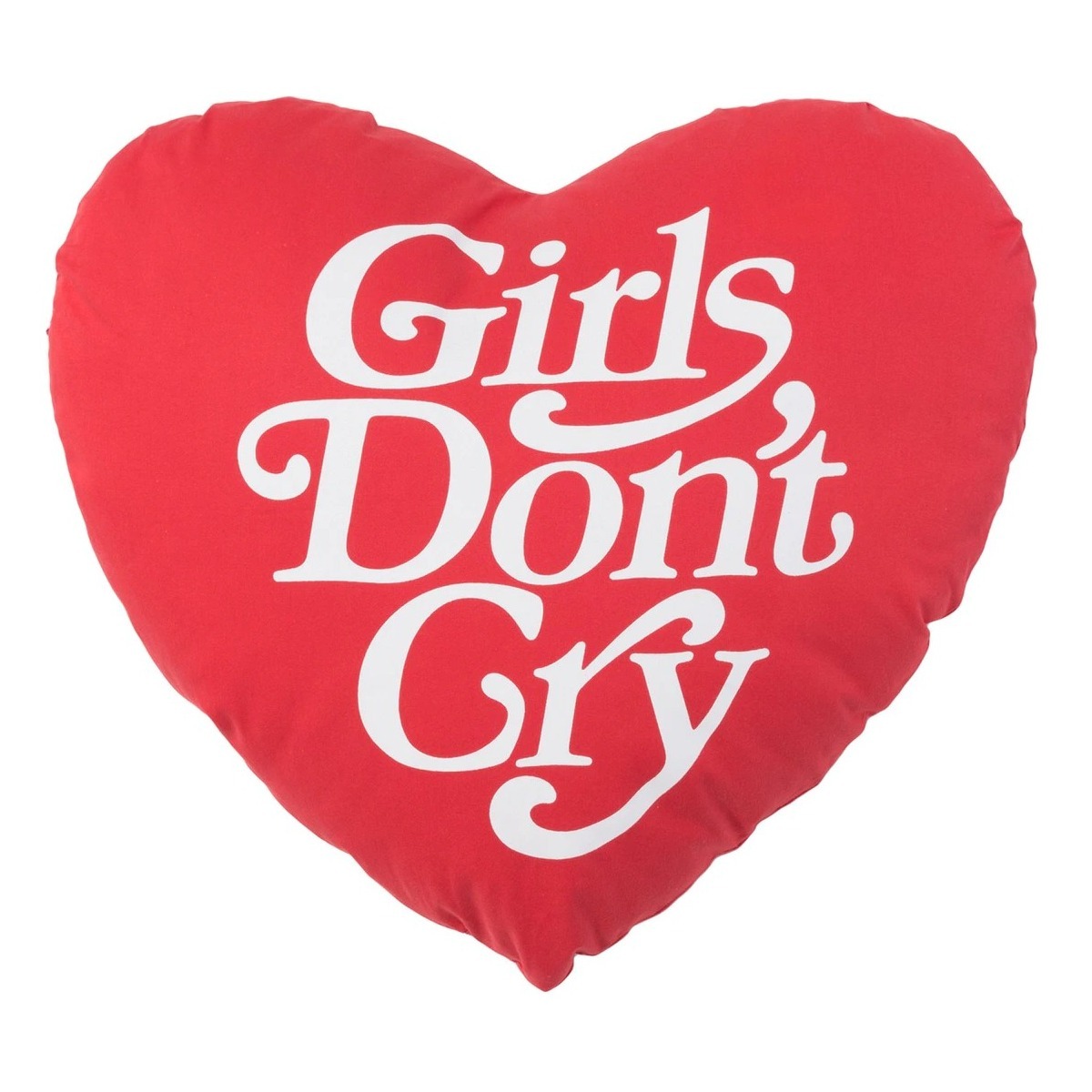 Girls Don't Cry Heart Shape Pillow Red ガールズドントクライ (Girls