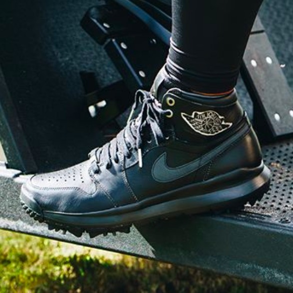 Nike Air Jordan 1 Golf Triple Black エアジョーダン1 ゴルフ (Nike