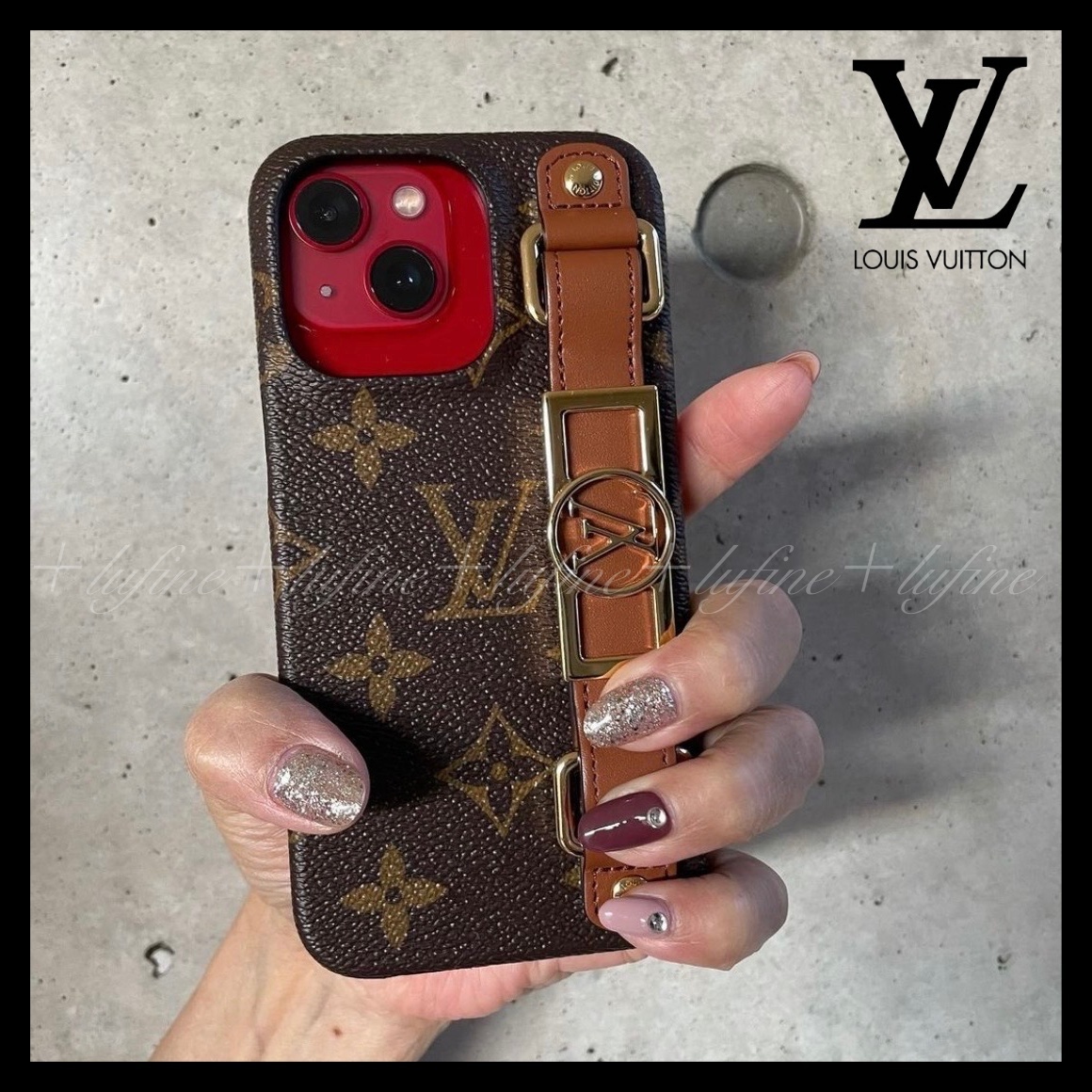 お洒落に持ち運び♪】ルイヴィトン IPHONE13 PRO ケース (Louis