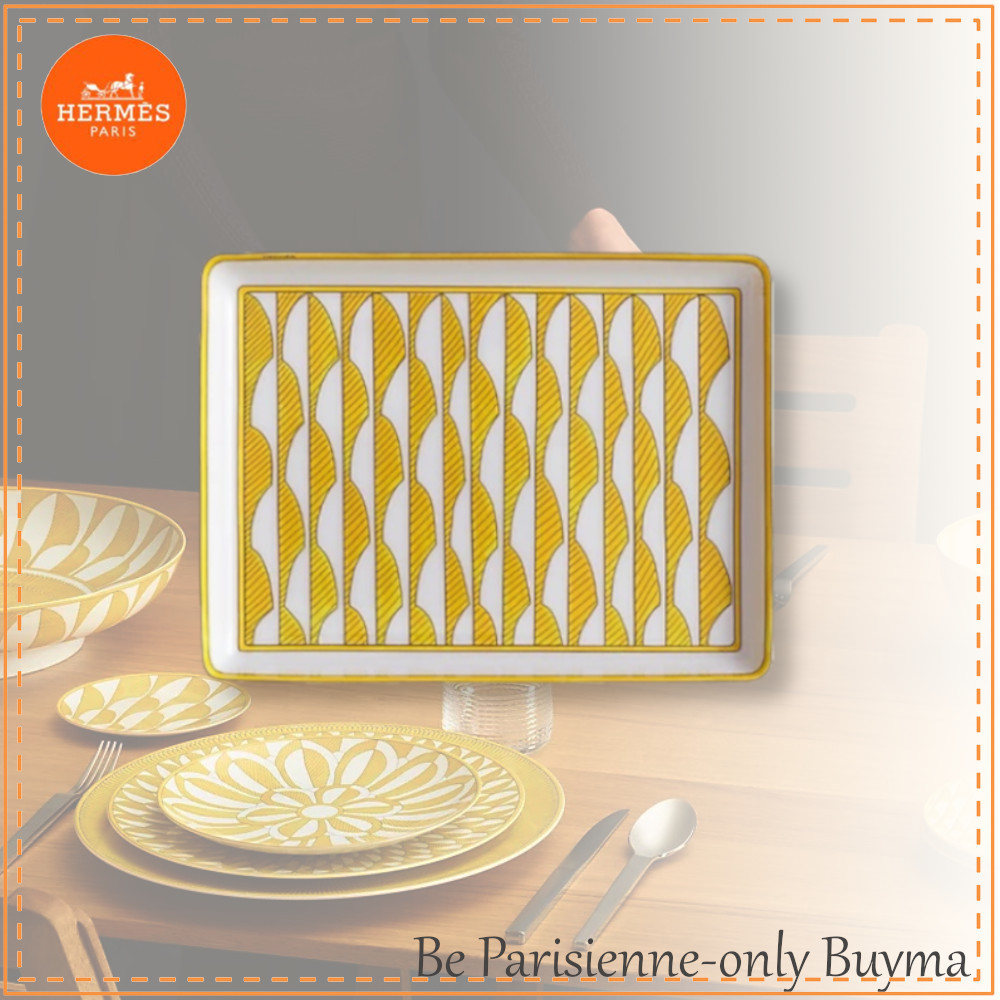 HERMES ソレイユ ドゥ エルメス トレー 角皿 PM 16×12cm (HERMES/食器
