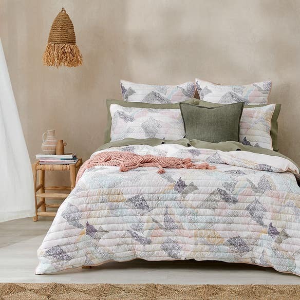 BED BATH N' TABLE〉掛け布団カバーSET 選べるサイズ キルト地 (BED