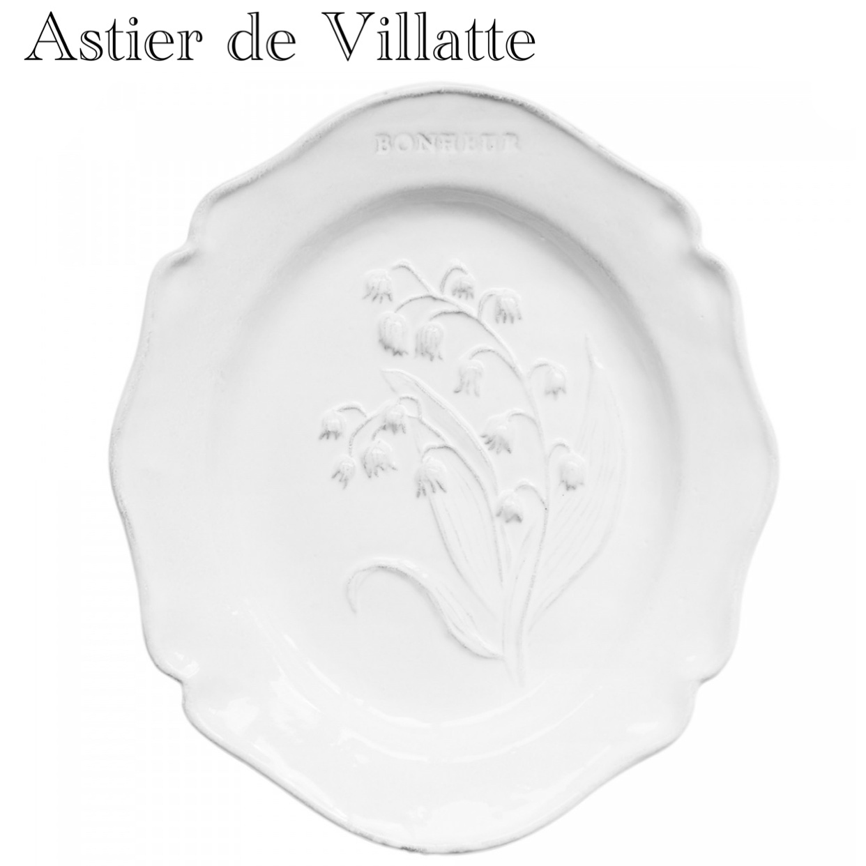 アスティエドヴィラット すずらん プレート ディッシュ 皿 (Astier de