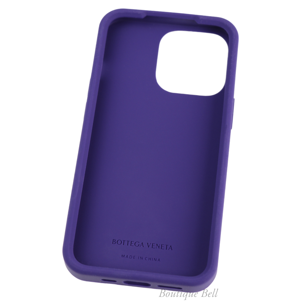 国内即発！ボッテガ・ヴェネタ iPhone13Proケース パープル (BOTTEGA