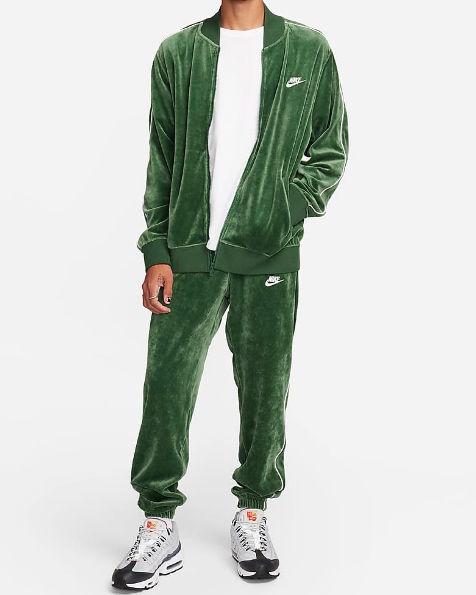 関税込【 NIKE 】Club Velour Pants ベロア 上下セットアップ (Nike