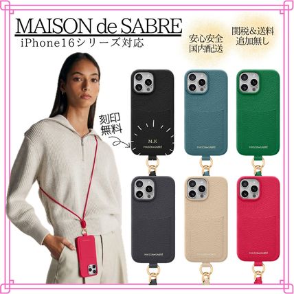 MAISON de SABRE(メゾンドサブレ) iPhone・スマホケース(レディース