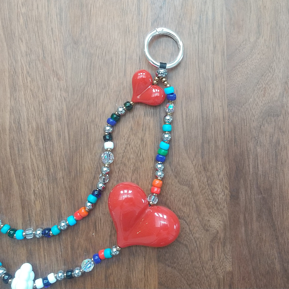 String Ting/Big Love Bag Ting ハート バッグチャーム (String Ting