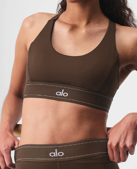 Alo Yoga トップス ブラトップ アローヨガ ヨガ パッド付き (ALO Yoga