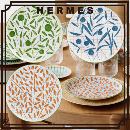 ブルー（青）系 HERMES(エルメス) 食器（皿）(ライフスタイル