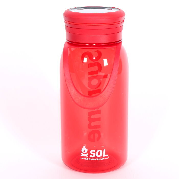 シュプリーム SOL ウォーター ボトル ランタン 700ml レッド (Supreme