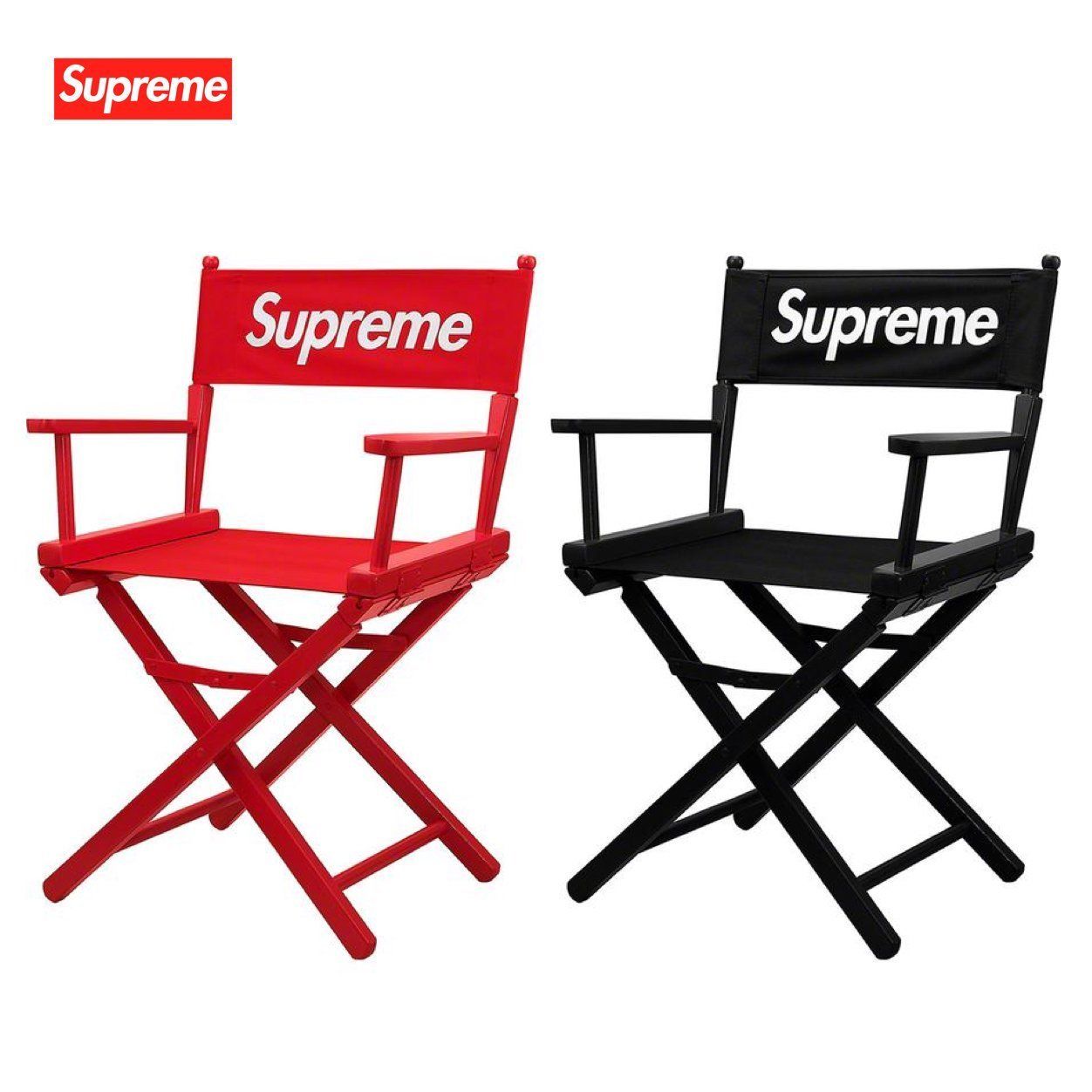 SS19 Supreme Director's Chair - シュプリーム チェア 椅子 (Supreme