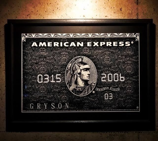 Grysonアート2.5Lアメックスブラックオマージュパロディアート