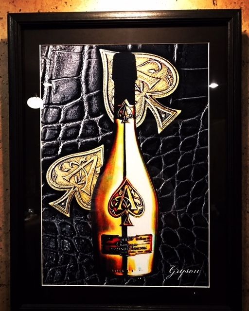 Grysonアート2.5Lアルマンドオマージュパロディアート (ポスター