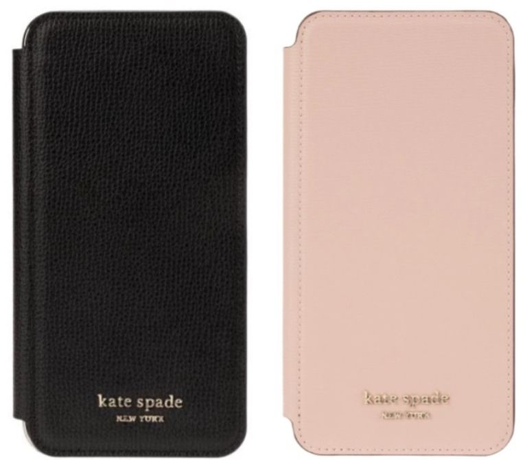 Kate Spade☆手帳型☆サフィアノレザー☆iPhone11 folio Case (kate