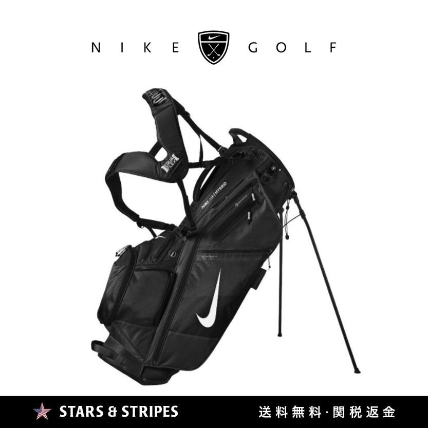 良品！Nike スタイリッシュキャディバッグ ブラック 良品！Nike