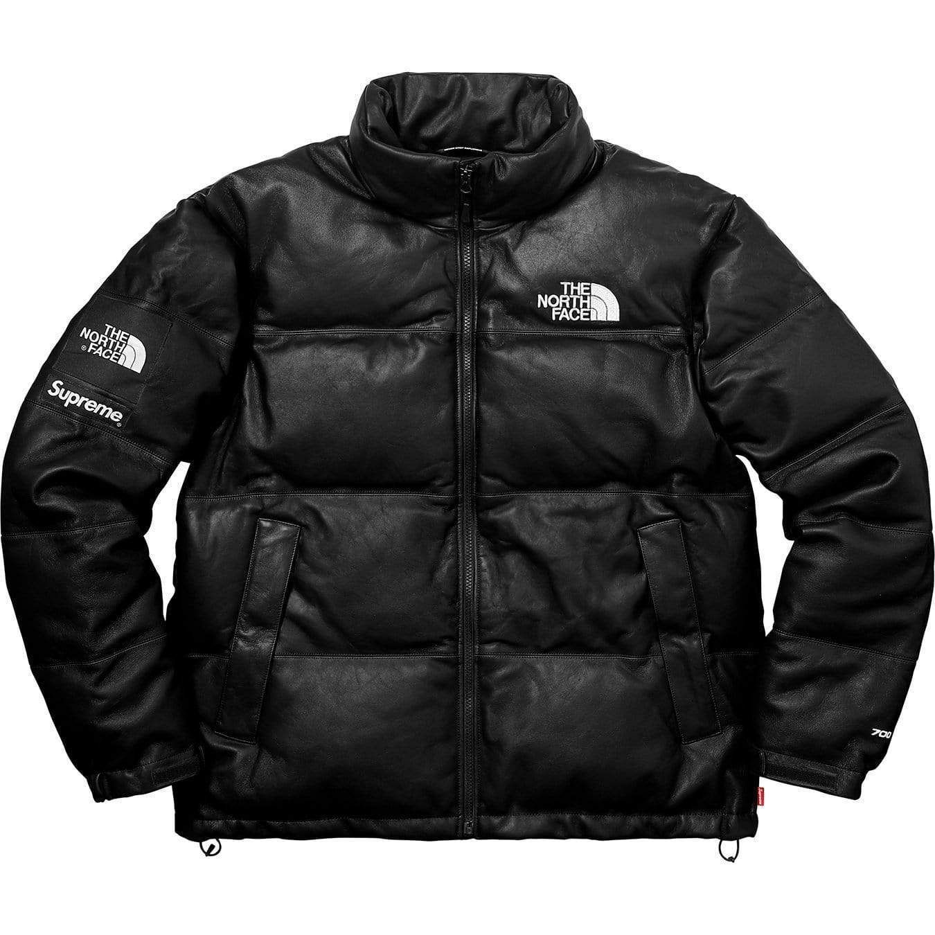 Supreme The North Face Leather Nuptse Jacket シュプリーム (Supreme