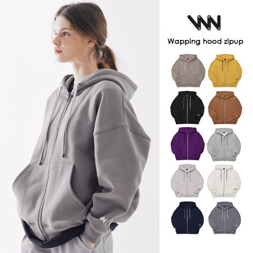 WV PROJECT正規品☆全7色☆Wappingジップアップパーカー☆UNISEX (WV