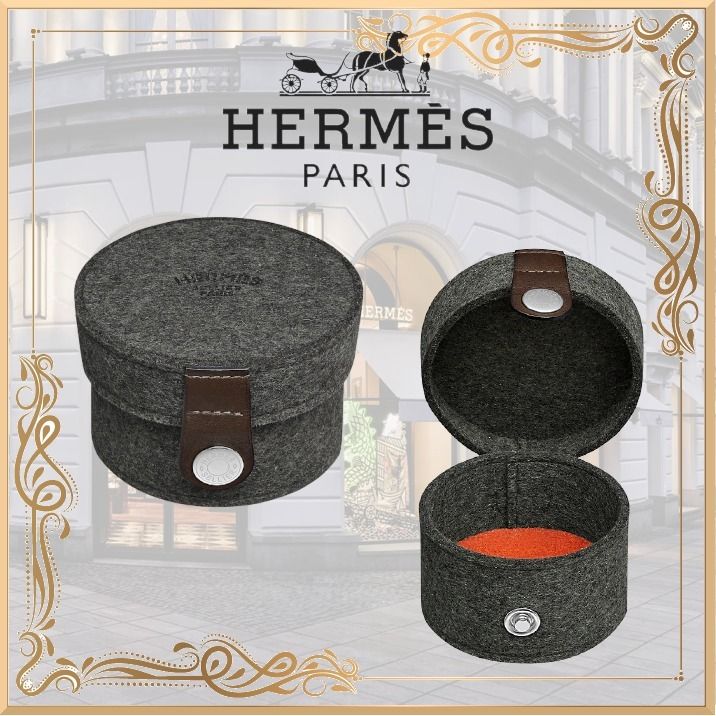 日本未入荷！【エルメス】フェルト シュガーボックス (HERMES