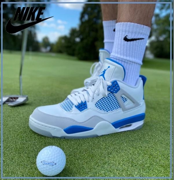 NIKE】ジョーダン4 レトロ ゴルフ☆ミリタリーブルー☆関税込 (Nike