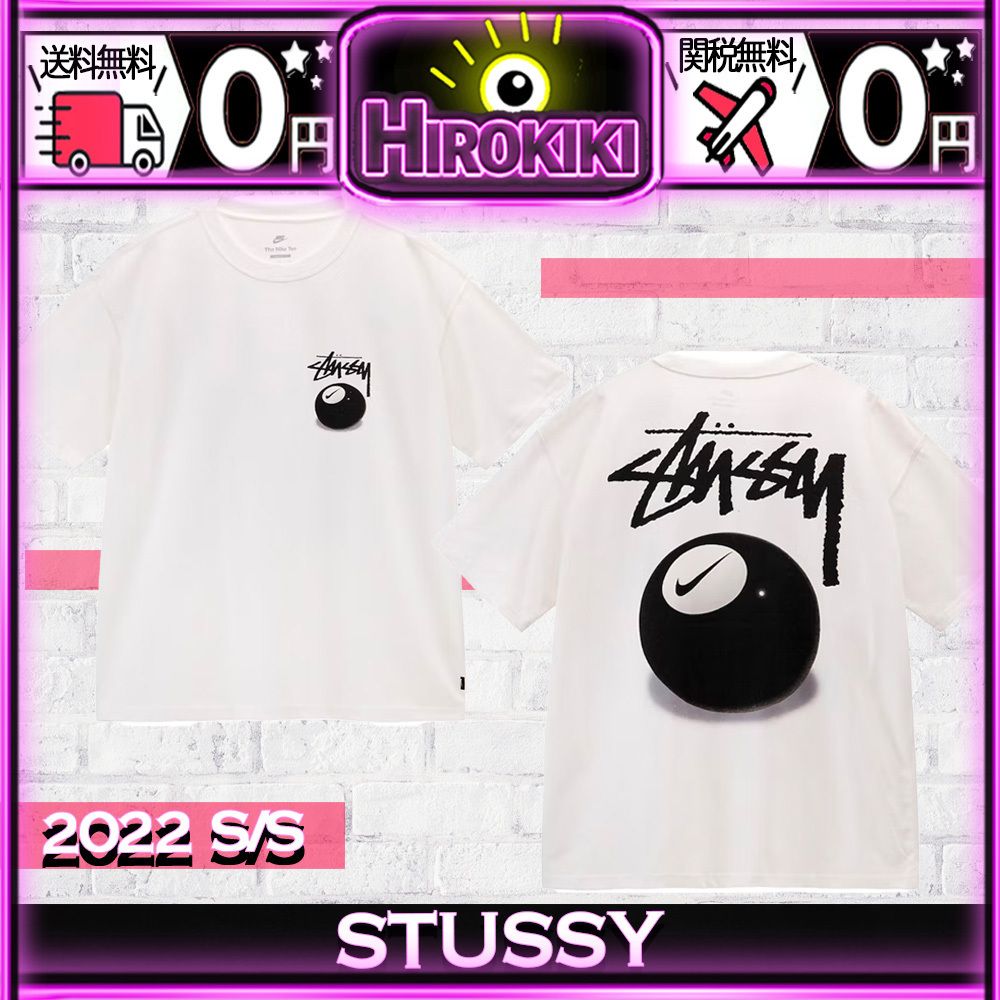 本物保証 /関税・送料無料】Nike x Stussy 8 Ball T-shirt (STUSSY/T