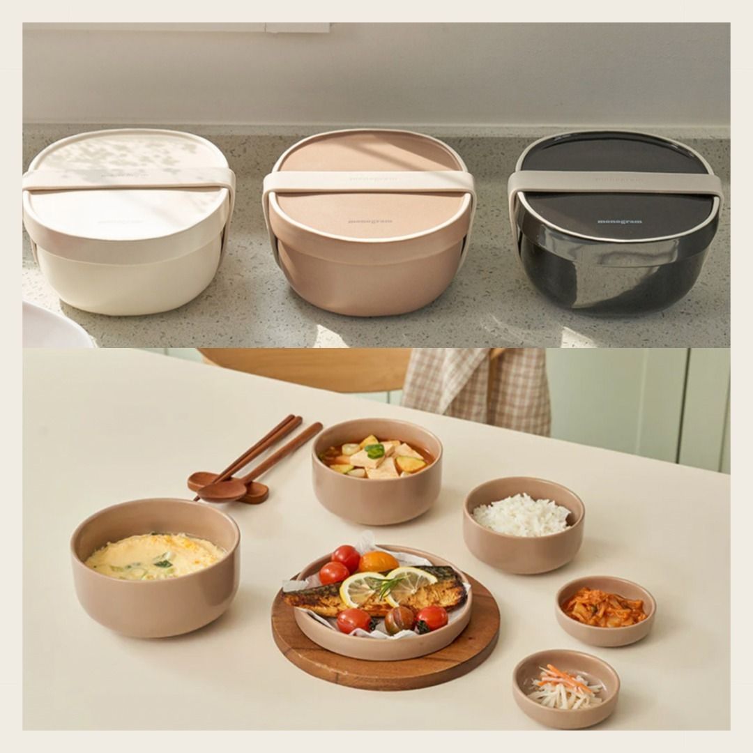 韓国食器 一人ご飯 食器セット 1人用 6P 3colour (食器（皿