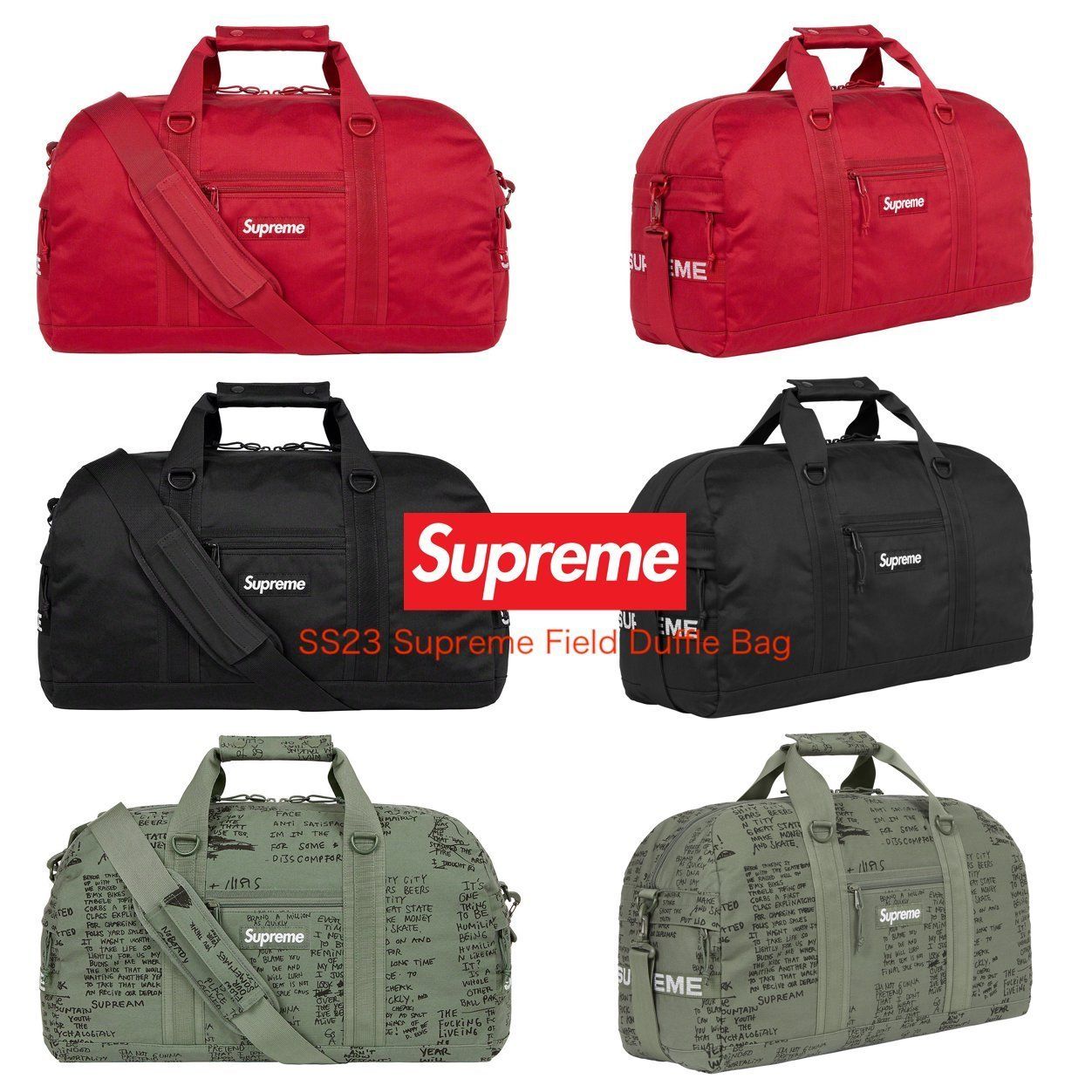 シュプリームボストンバック