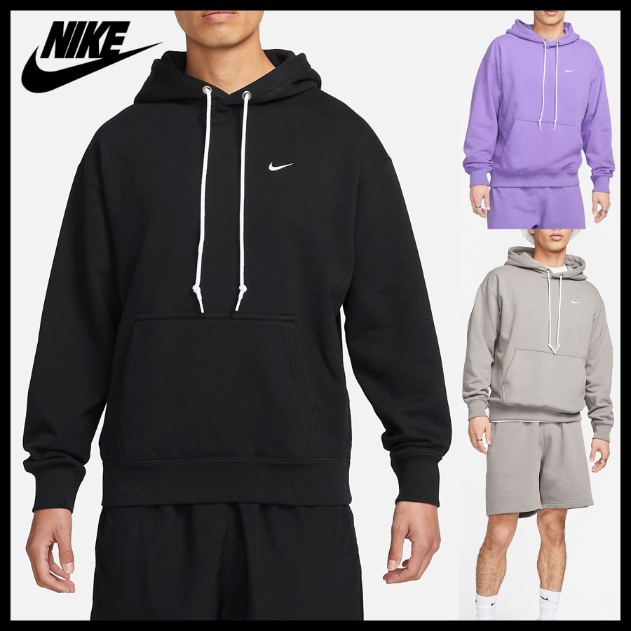 ☆NIKE☆SOLO SWOOSH FRENCH TERRY PULLOVER フーディ☆追跡可 (Nike