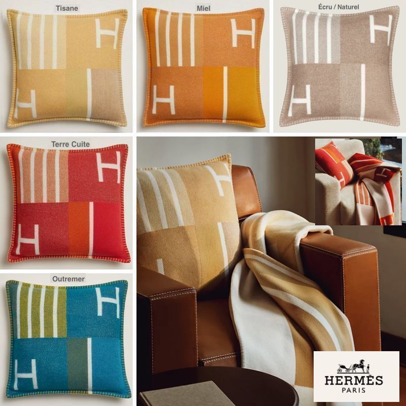 エルメスHermes アヴァロン ヴィブラシオン クッション (HERMES