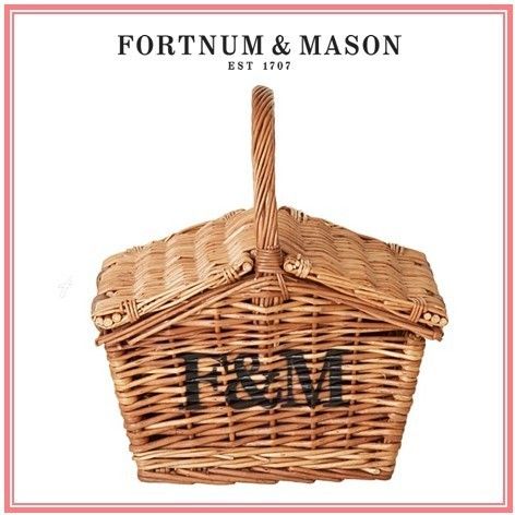 FORTNUM & MASON】ギフトにも人気☆お洒落バスケット (FORTNUM & MASON