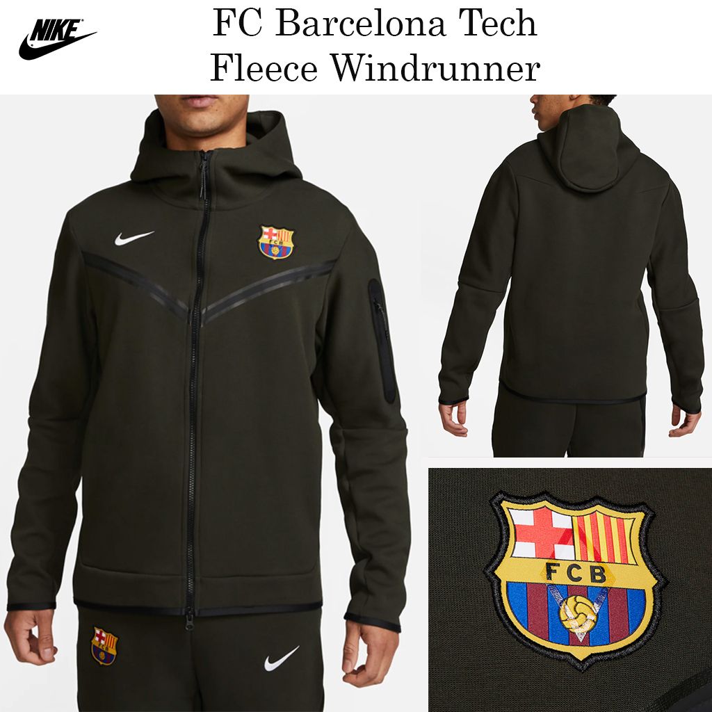 新バルセロナパーカー！☆FC Barcelona Tech Fleece Windrunner (Nike
