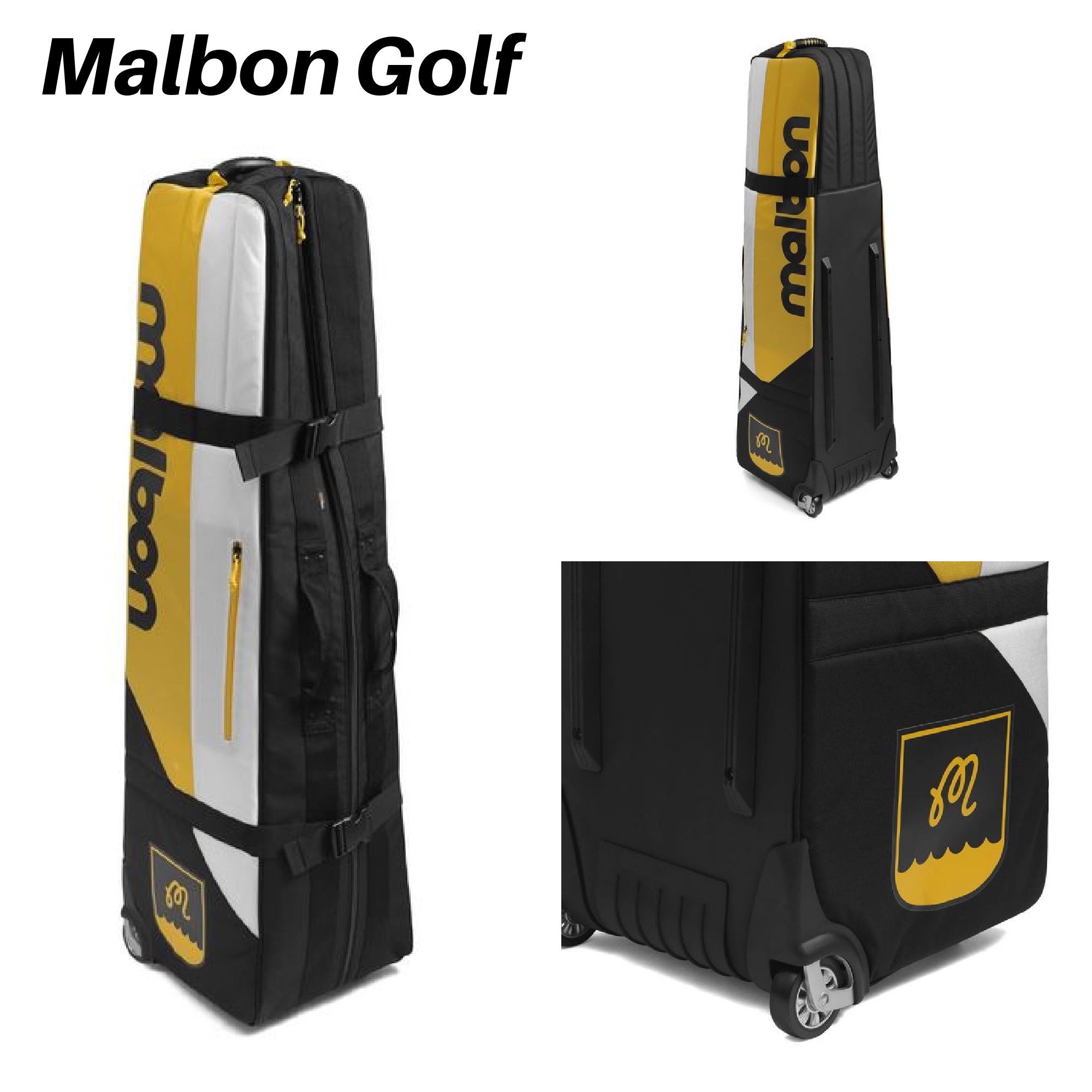 Malbon Golf】☆トラベルバッグ☆ REEF COMBER TRAVEL BAG (Malbon
