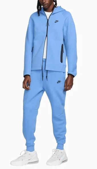 Nike Tech フリースパーカー＆ジョガーセット＊Polar/ブラック (Nike